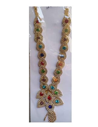 VARNI CREATION Silk Ladoo Gopal Small Mala (Multi)