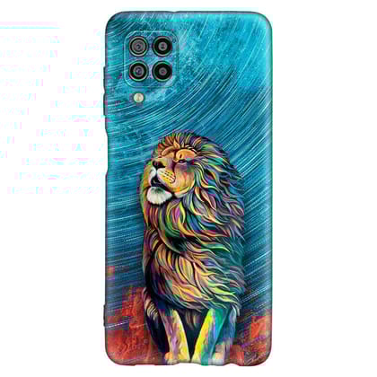 King Is ColourFull  Samsung F22 Premium Embossed Mobile cover