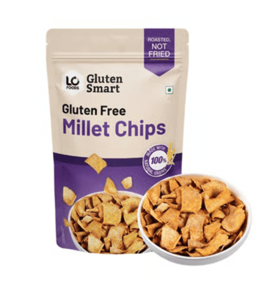 Gluten Free Millet Ragi Chips Healthy Snacks