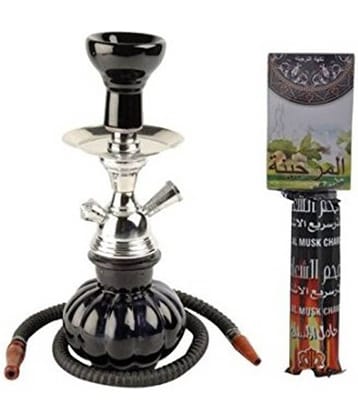 Burj Black Small Pumpkin Hookah