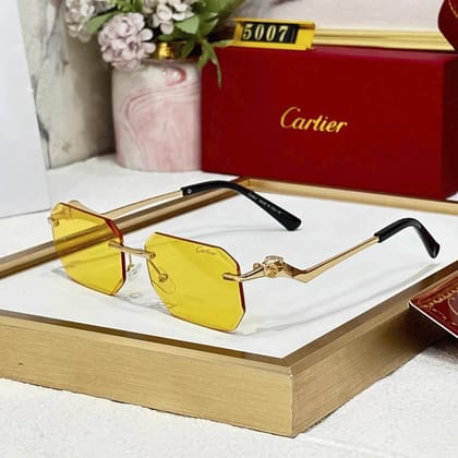 CRT Premium Luxury 5007 Aviators-Yellow-Gold