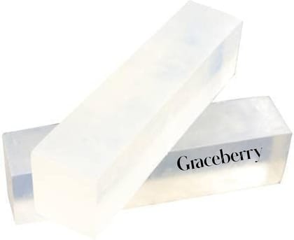 Graceberry Transparent Glycerin Soap Bar – Handmade Soap Base | Free from SLS, SLES, and Parabens | Suitable for All Skin Types (1.9 Kg) Graceberry Transparent Glycerin Soap Bar – Handmade Soap Base | Free from SLS, SLES, and Parabens | Suitable for All 