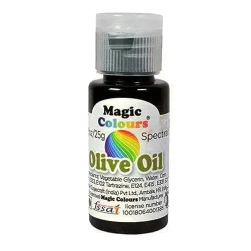 Magic Colours Spectral Mini Edible Gel Colours Olive Oil