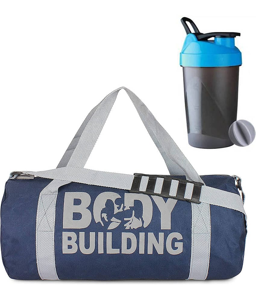 GROUPERS Polyester Blue 20 Ltrs Gym Bag