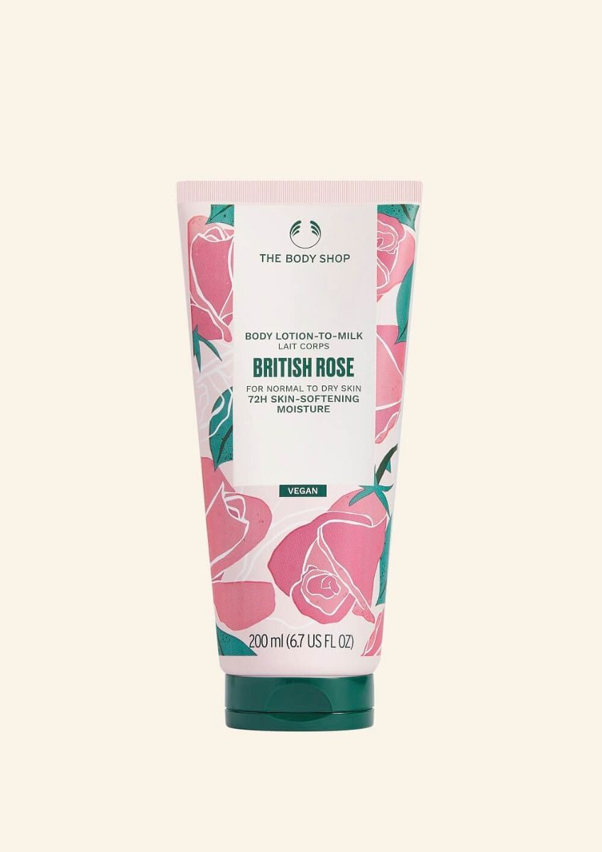 British Rose Lotion-to-Milk-200ML