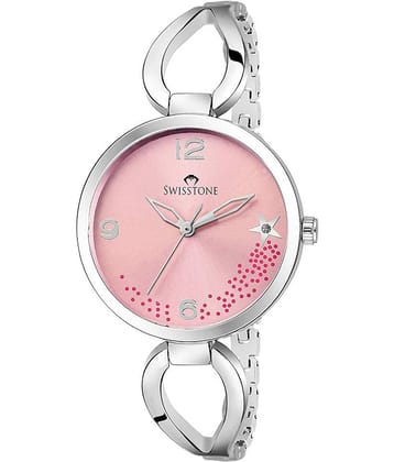 Swisstone - Silver Brass Analog Womens Watch