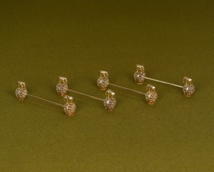 Twin Elephant Spoon Rest on Handcrafted Ball