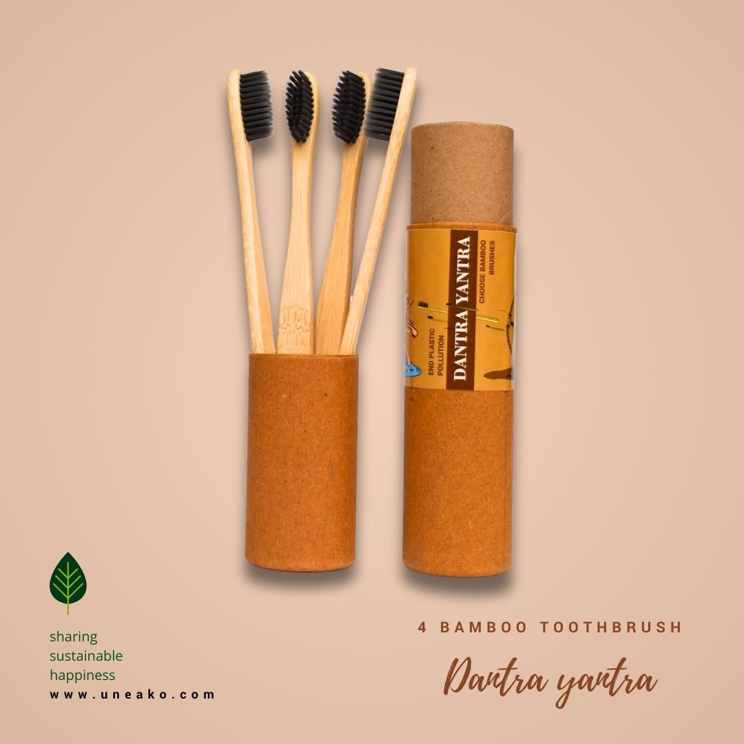 Dantra Yantra Eco Toothbrush (4Brushes)