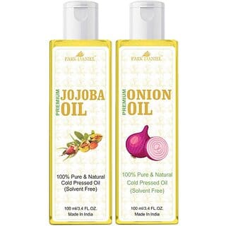 PARK DANIEL Jojoba Oil &amp; Onion Oil Combo Pack Of 2 bottle of 100 ml(200 ml) (200 ml)