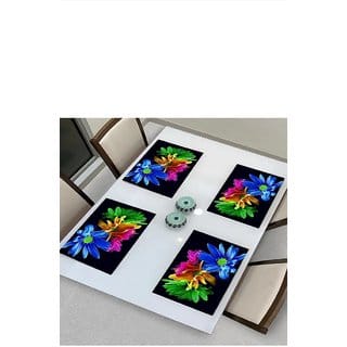 REVAXO placemats set of 4 pcs/ table mat set of 4 pcs/ dining table placemat set of pcs/placemat set of 4 pcs