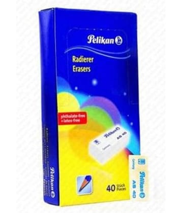AS 40 ERASERS PACK OF 40