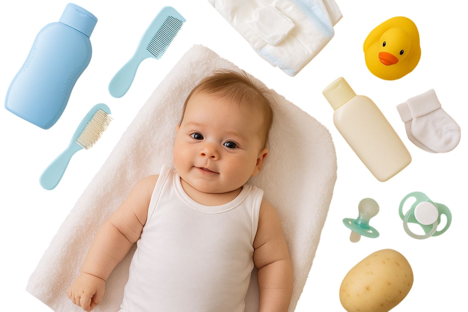 Ultimate Baby Care Set - Grooming & Comfort Essentials