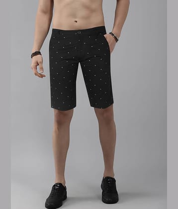 JB JUST BLACK Black Cotton Men's Shorts ( Pack of 1 )
