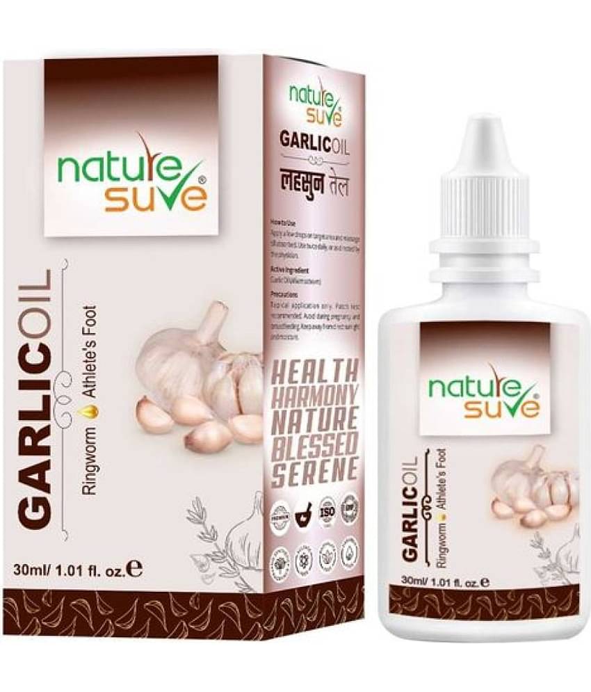 Nature Sure Garlic Oil for Ringworm and Athlete's Foot in Men & Women - 1 Pack (30ml)
