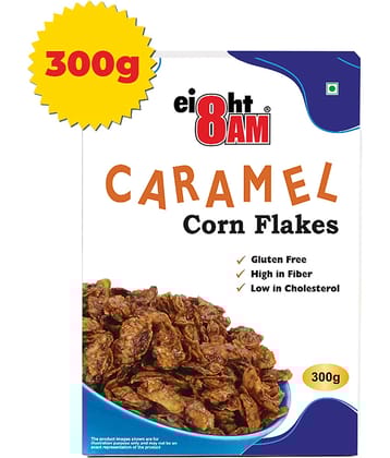 8AM Caramel Corn Flakes 300 gm