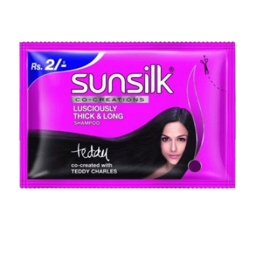 Sunsilk Hair Shampoo Lusciously Thick & Long Rs.2/-