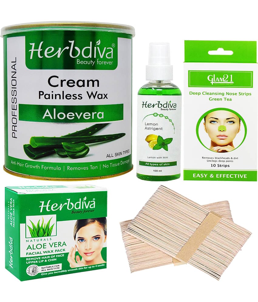 Adbeni Aloevera Facial Wax & Hair Wax With Applicator, Pack of 104, (GC1330) Makeup Kit 980