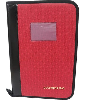Kopila PU Leather Stylish Professional,Office Document,Certificate Card Holder, Cheque Book Holder with 20 Leafs  FS File folder