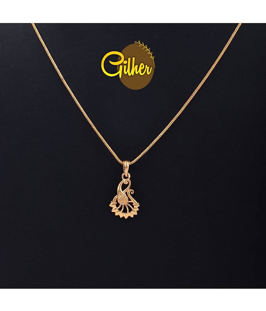 gilher Gold Plated Chain ( Set of 1 )