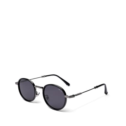 MOONX MOONSHINE S4 – Polarised Classic Round Metal Sunglasses (Unisex)