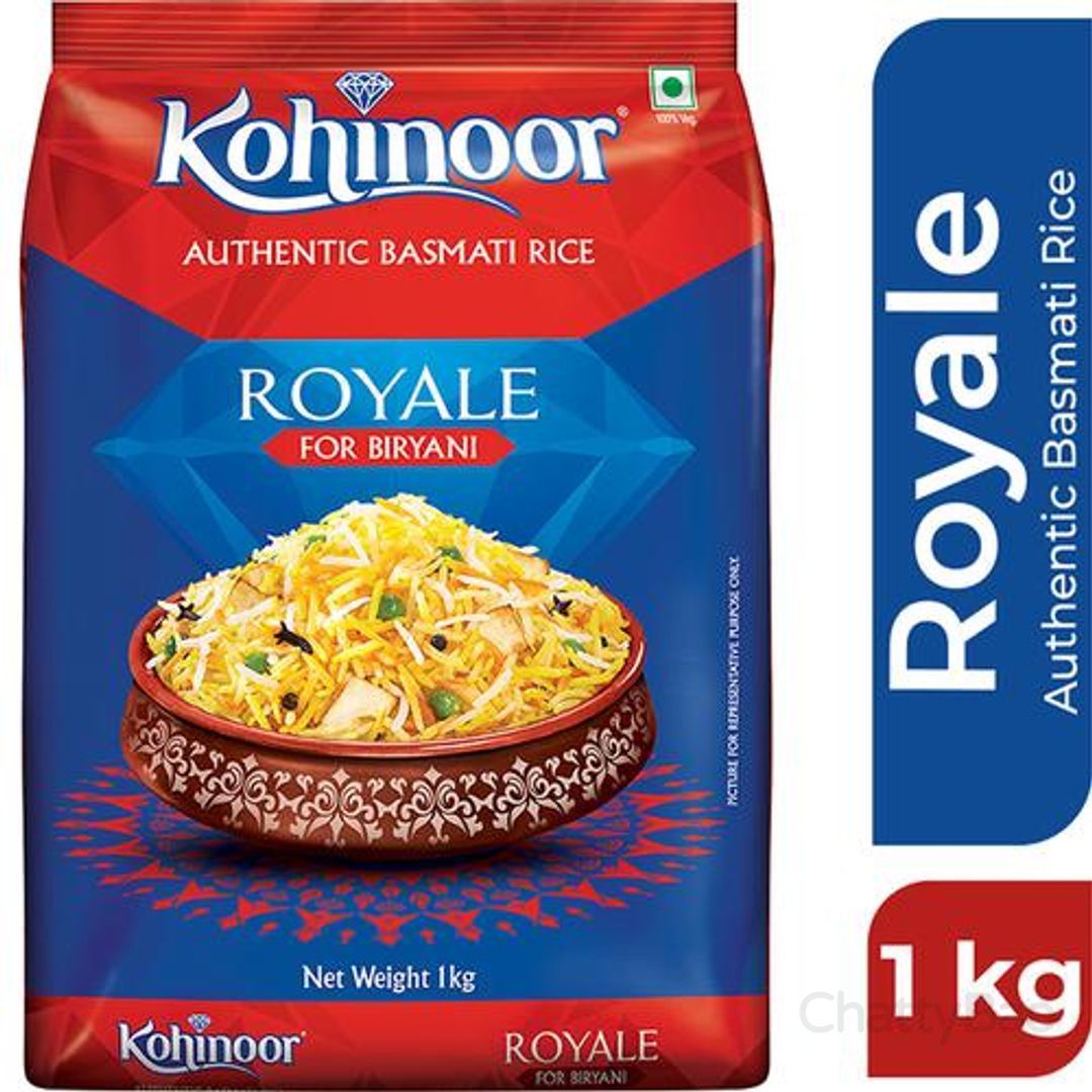 Kohinoor Authentic Royale Biryani Basmati Rice 1 Kg