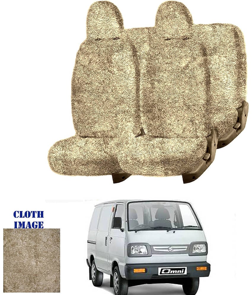 Maruti Omni Beige 5 Seater Car Seat Cover