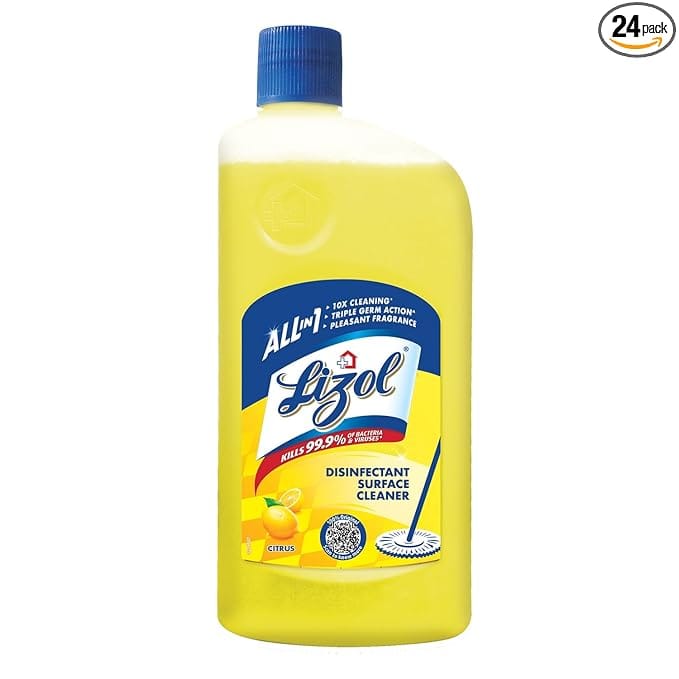 Lizol Disinfectant Surface & Floor Cleaner Liquid Citrus 500 MILLI_LITRE