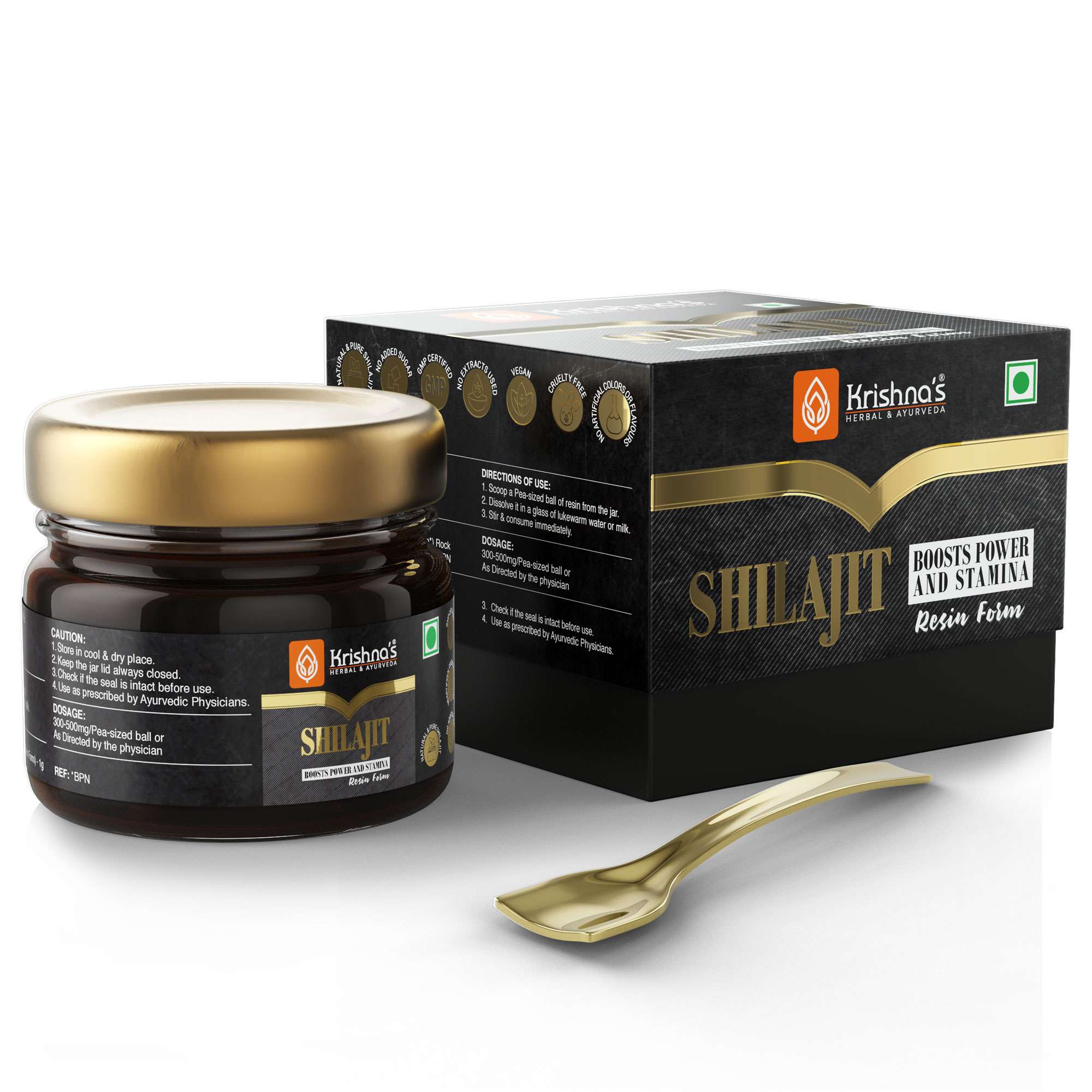 Krishna's Herbal & Ayurveda Shilajit  30 g  Pack of 1