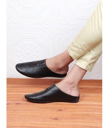 Fausto - Black Mens Jutti - None