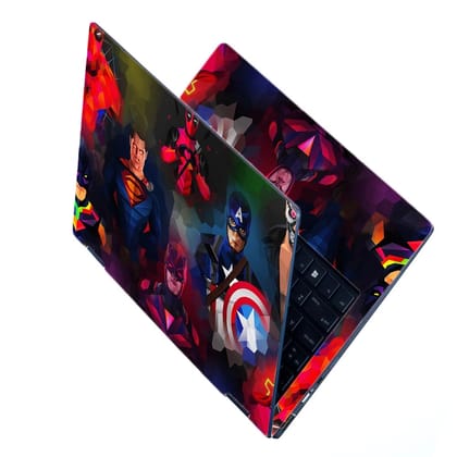 Full Body Laptop Skin Stickers Decal Cover for All Models (Size 15.6 inch) HD-3