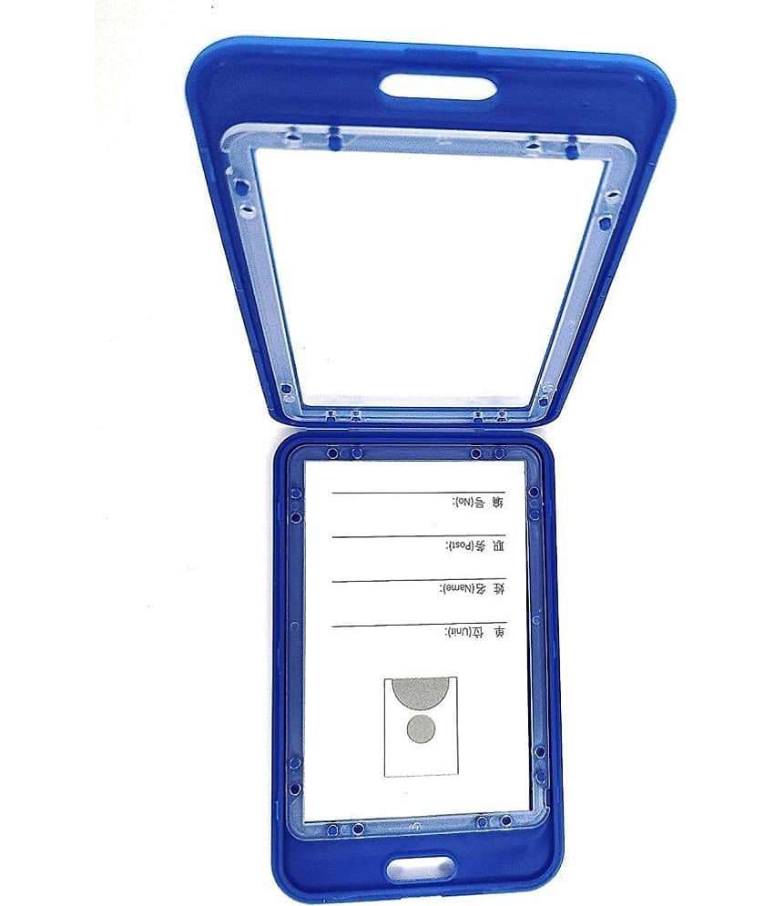 Dey 's stationery store - Plastic Card Holder ( Pack 1 )