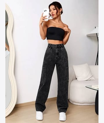 9x denims - Grey Denim Regular Fit Women's Jeans ( Pack of 1 )