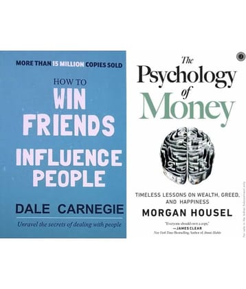 How to win friends and people + Psychology of Money (English, Paperback)