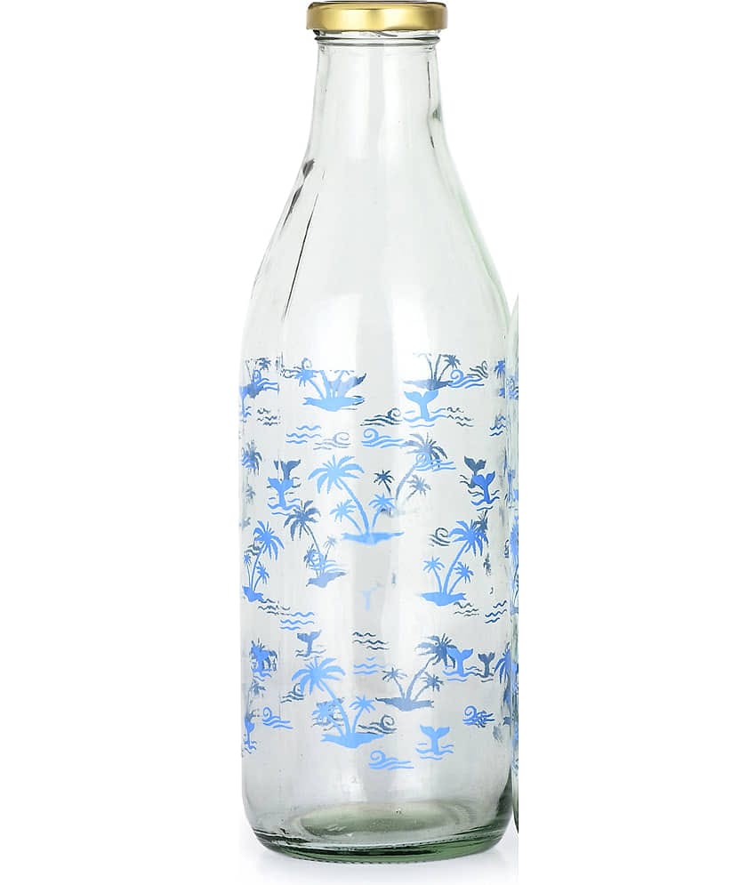 Somil - Transparent Water Bottle ( Pack of 2 )