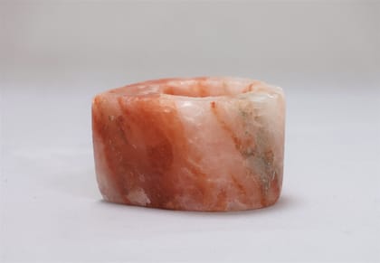 SARAS Aajeevika, Handcrafted | Himalayan Rock Salt Stand | SHG Product | Punjab | Rock Salt Stand | Heart Design
