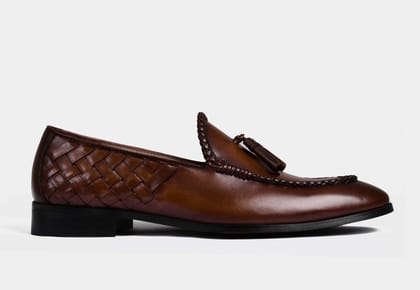 Emilio Brown Weaved (SALE)-UK 12