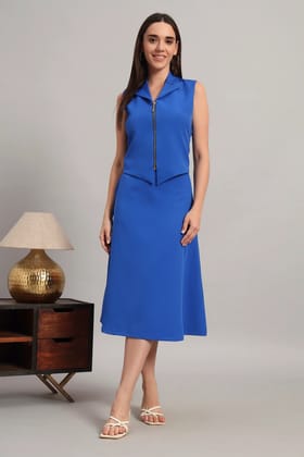 The Cool Co-ord, Blue-XS / XS