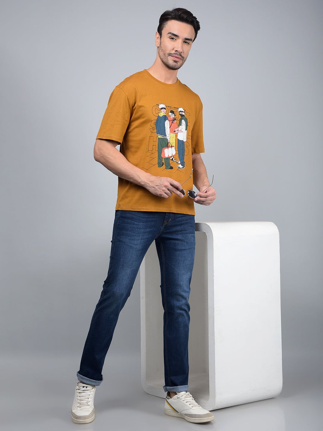 Blue Straight Jeans-30 / Blue