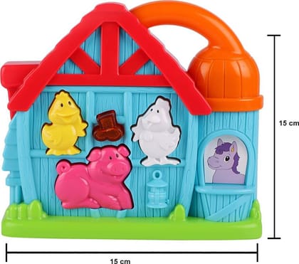 SIMBA ABC Sound Farm Colorful Musical Animals Learning Toy  (Multicolor)