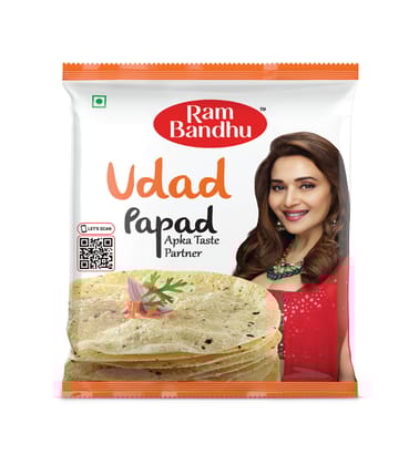 Ram Bandhu Udad Papad (5"), 1 Kg
