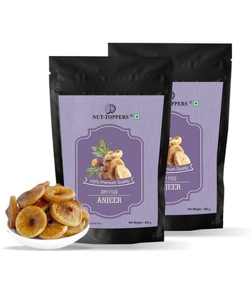 Nut Toppers Dry Figs Anjeer, 800g (400g x 2)
