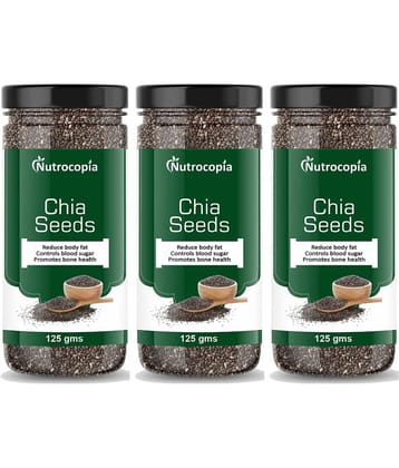 NUTROCOPIA - Chia Seeds ( Pack of 3 )