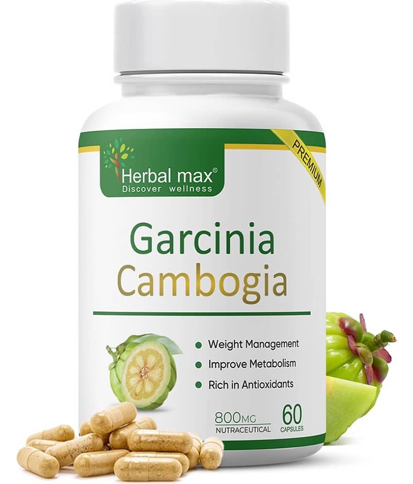 Herbal max Garcinia Cambogia Capsule 60 gm Unflavoured Single Pack