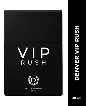 DENVER Vip Rush Perfume Premium & Long Lasting Eau de Parfum - For Men 30 ml (Pack of 1)