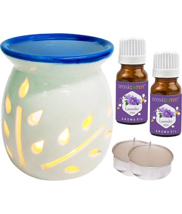 Peepalcomm Ceramic Aroma Oils & Diffusers Set - Pack of 5