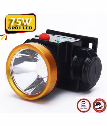 FIRSTLIKE - Above 50W Rechargeable Flashlight Torch ( Pack of 1 )