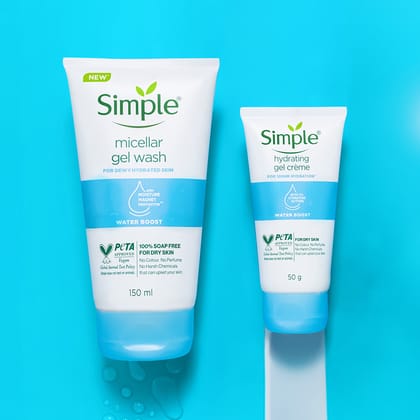 Micellar Facial Wash & Gel Creme Combo