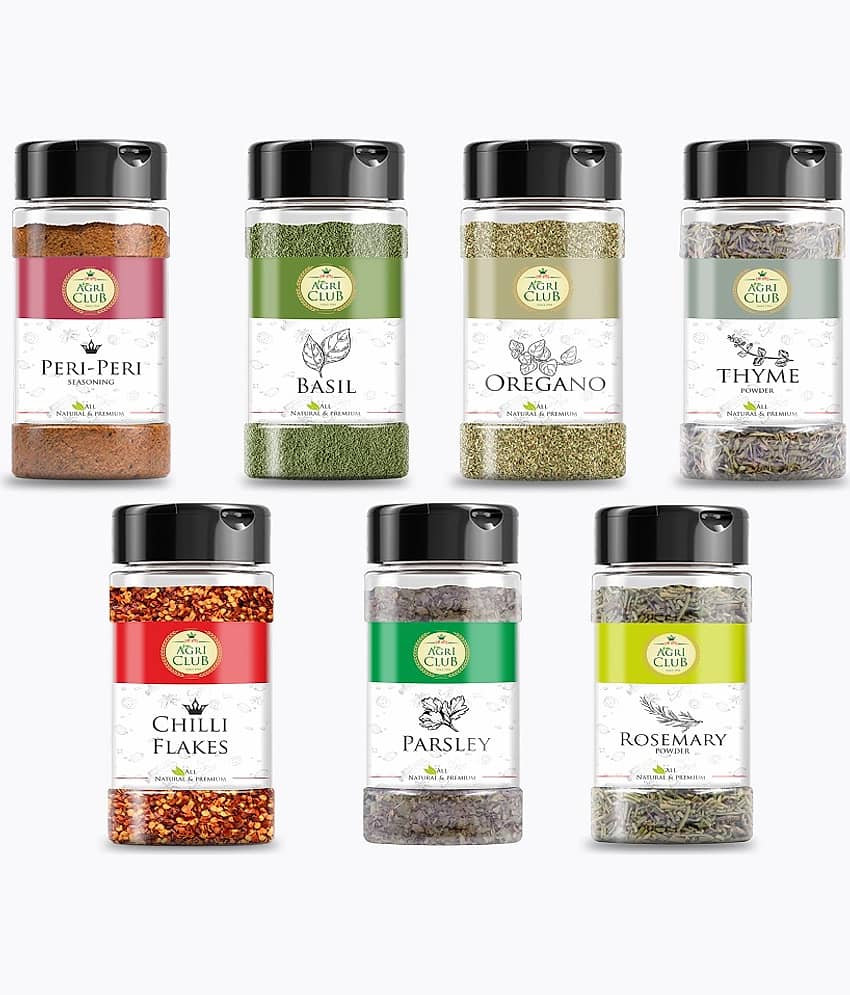 AGRI CLUB natural spices Powder 185 gm Pack of 7