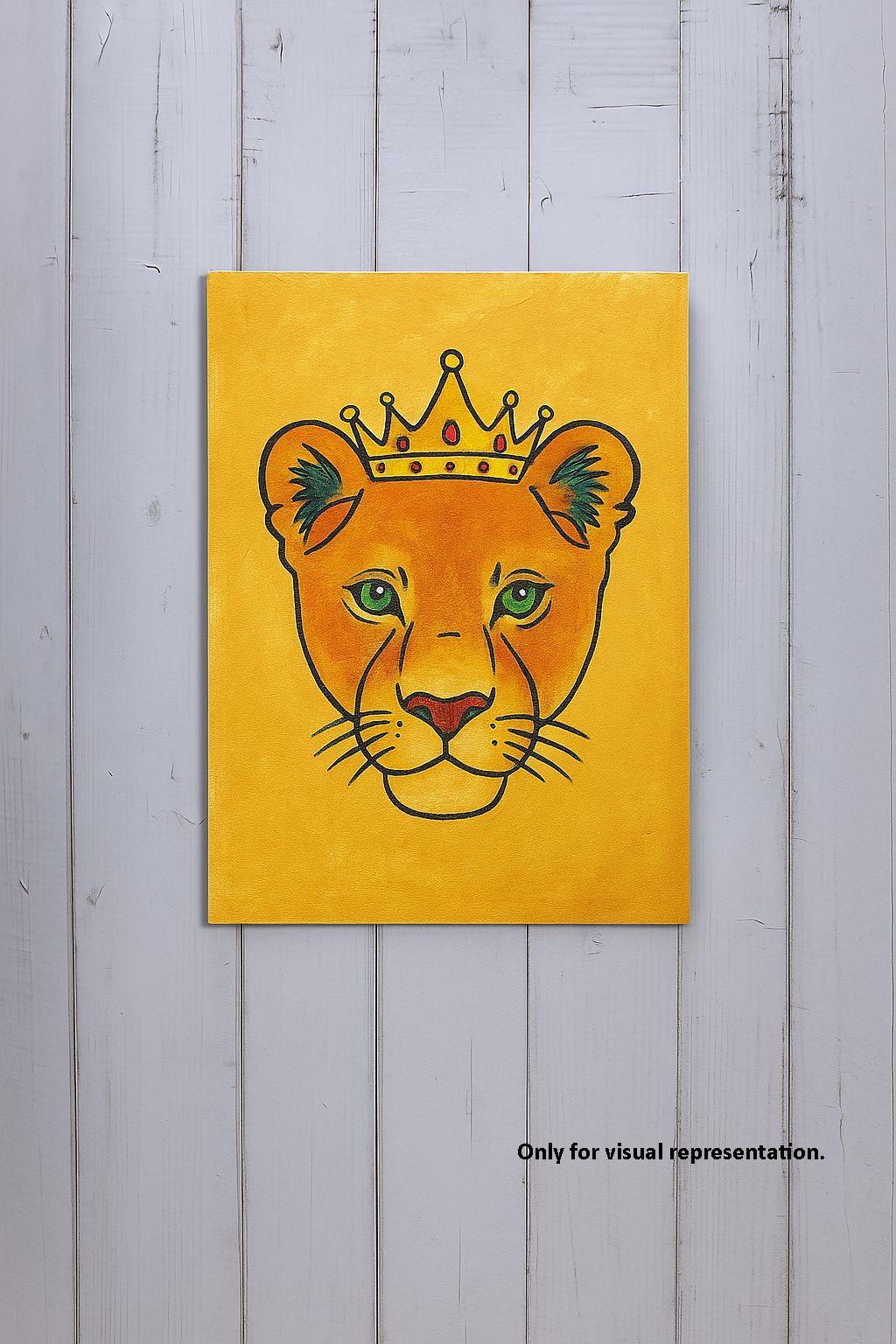 Dbeautify's MDF DIY Traditional Painting – Lion King