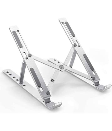 kk crosi Laptop Table For Upto 48.26 cm (19) Silver Laptop Holder